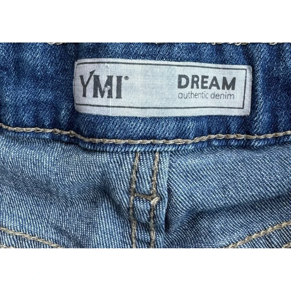 YMI Dream Brand - Blue Denim Shorts -‎ Distressed - Women's Size 11/30